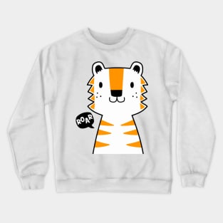 Tiger king Roar Crewneck Sweatshirt